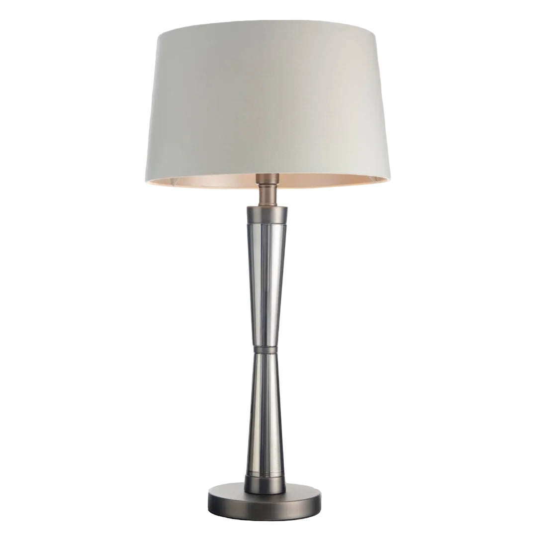 Hale Matt Black Nickel Finish Table Lamp
