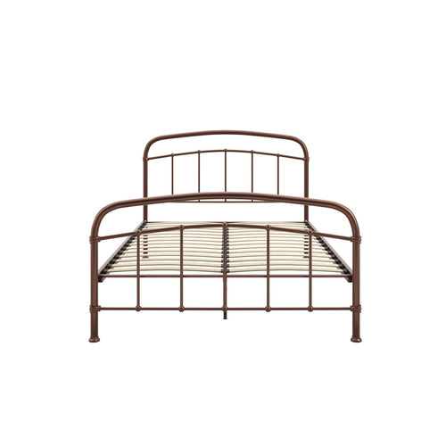Halston Copper Double Bed