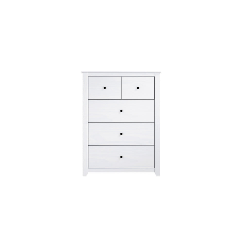 Havana White Chest of Drawers