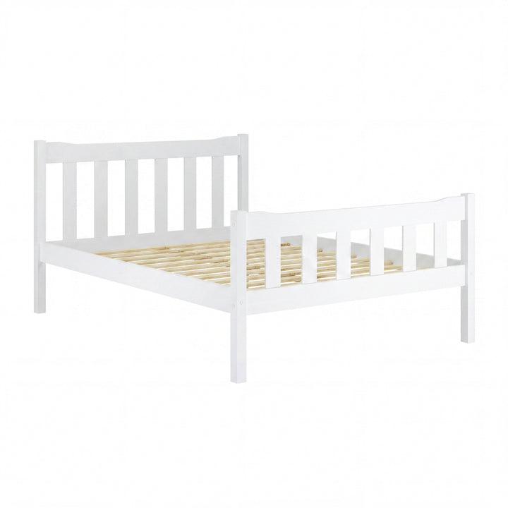Havana White King Bed