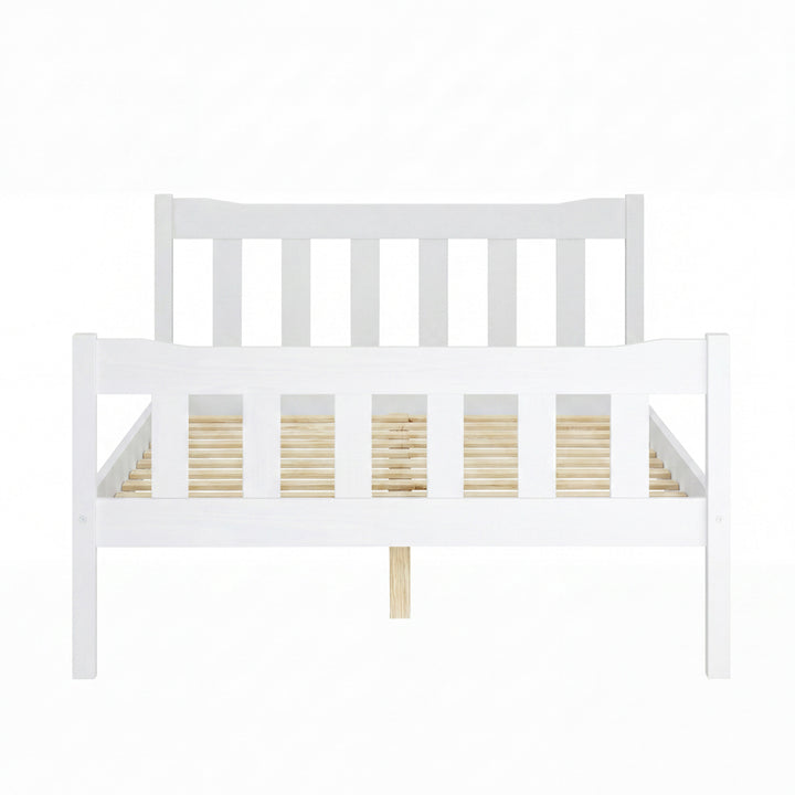 Havana White King Bed
