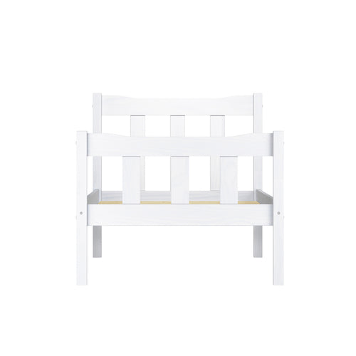 Havana White Single Bed
