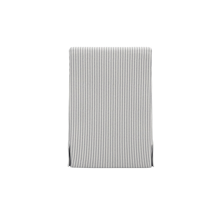 Hettie Grey Stripe Chair