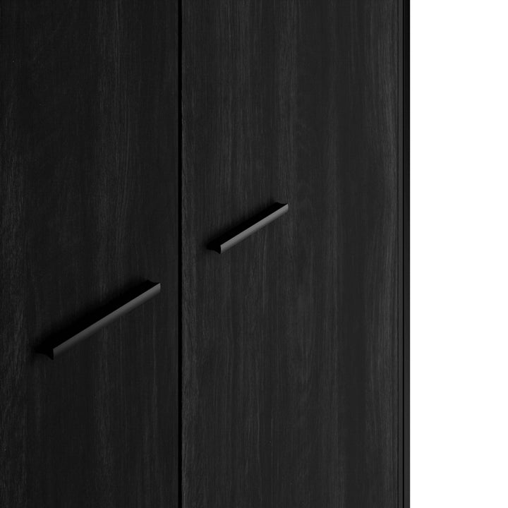Hoxton Black 2 Door Wardrobe