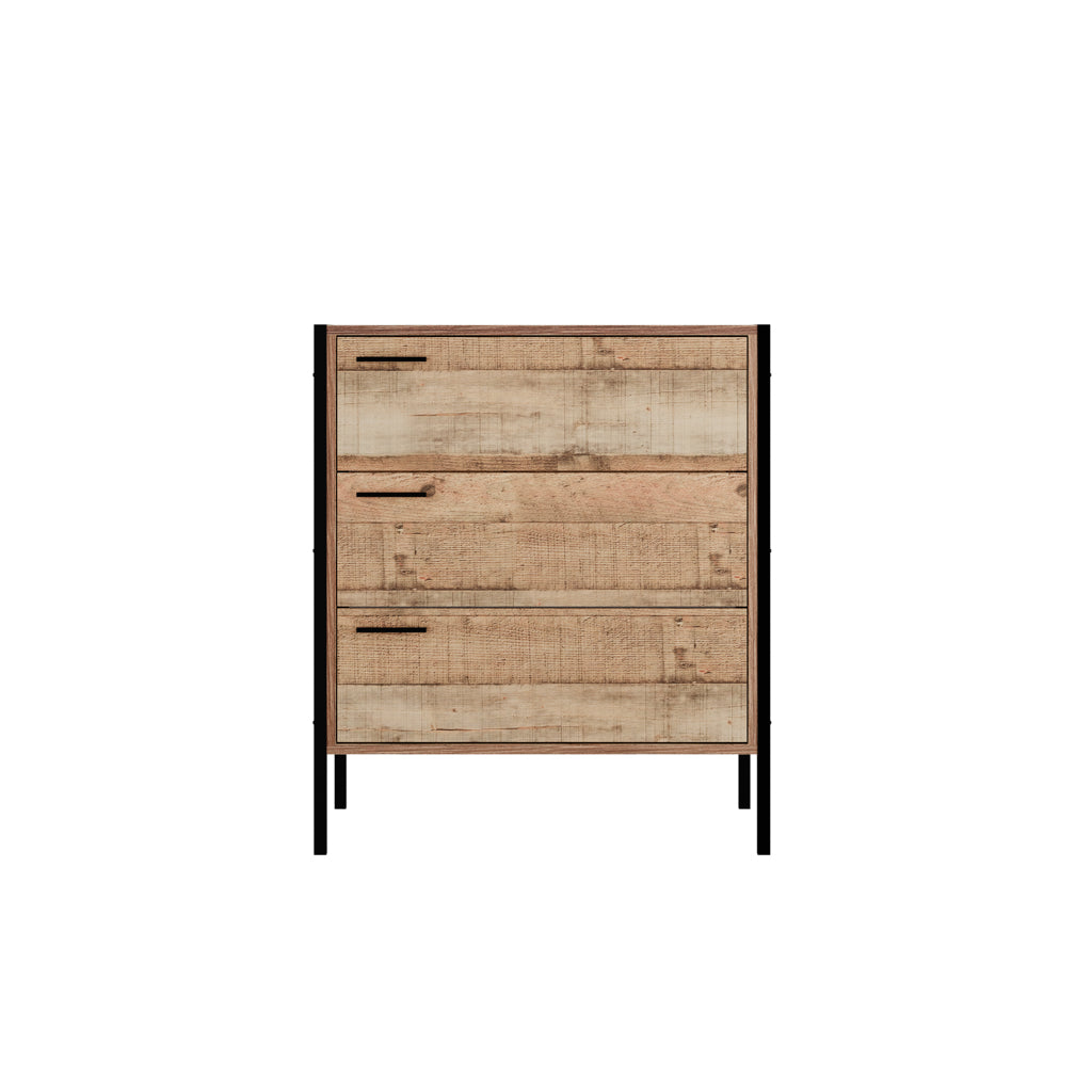 Hoxton Distressed Oak Effect Chest of Drawers