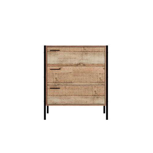 Hoxton Distressed Oak Effect Chest of Drawers