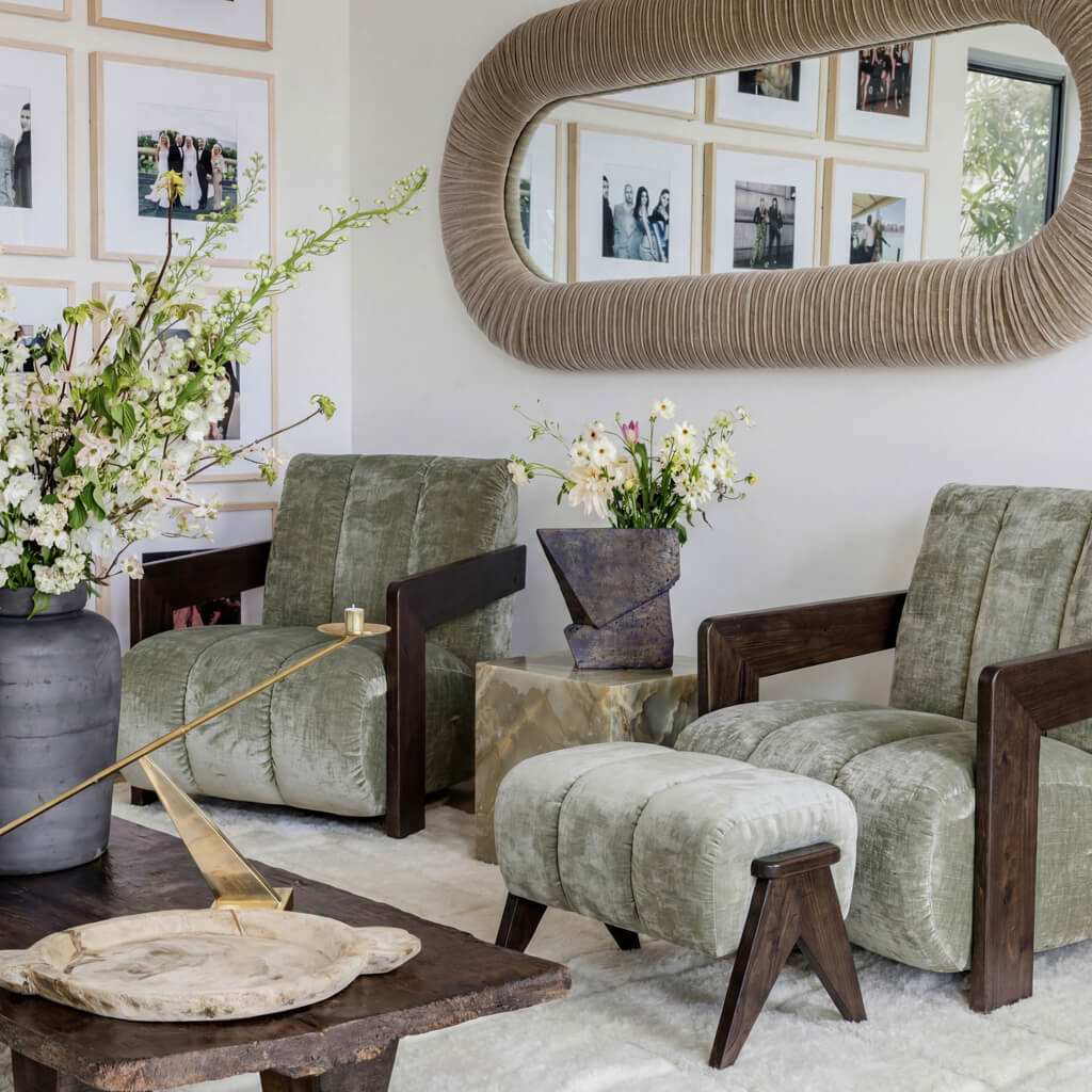 Hudson Dusty Sage Chair