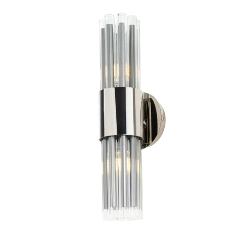 Ives Nickel Finish Wall Lamp