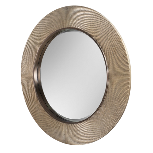 Jade Distressed Gold Leaf Wall Mirror