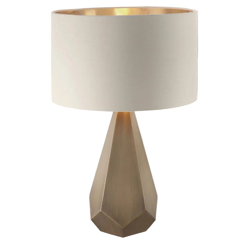 Lance Antique Brass Table Lamp