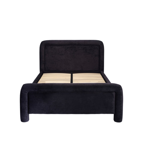 Leonnie Black King Bed