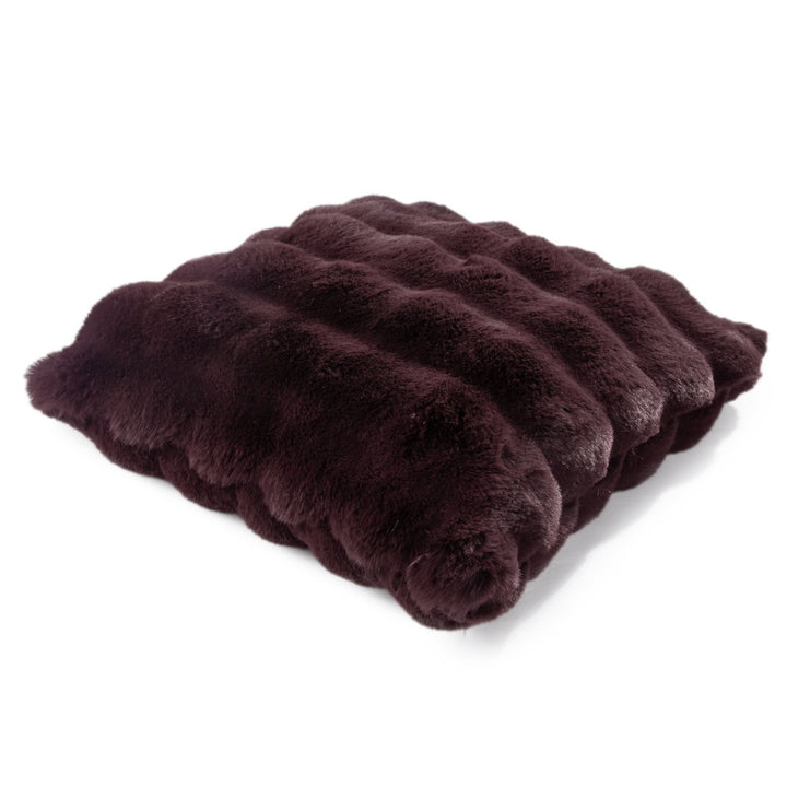 Malini Raffles Aubergine Cushion