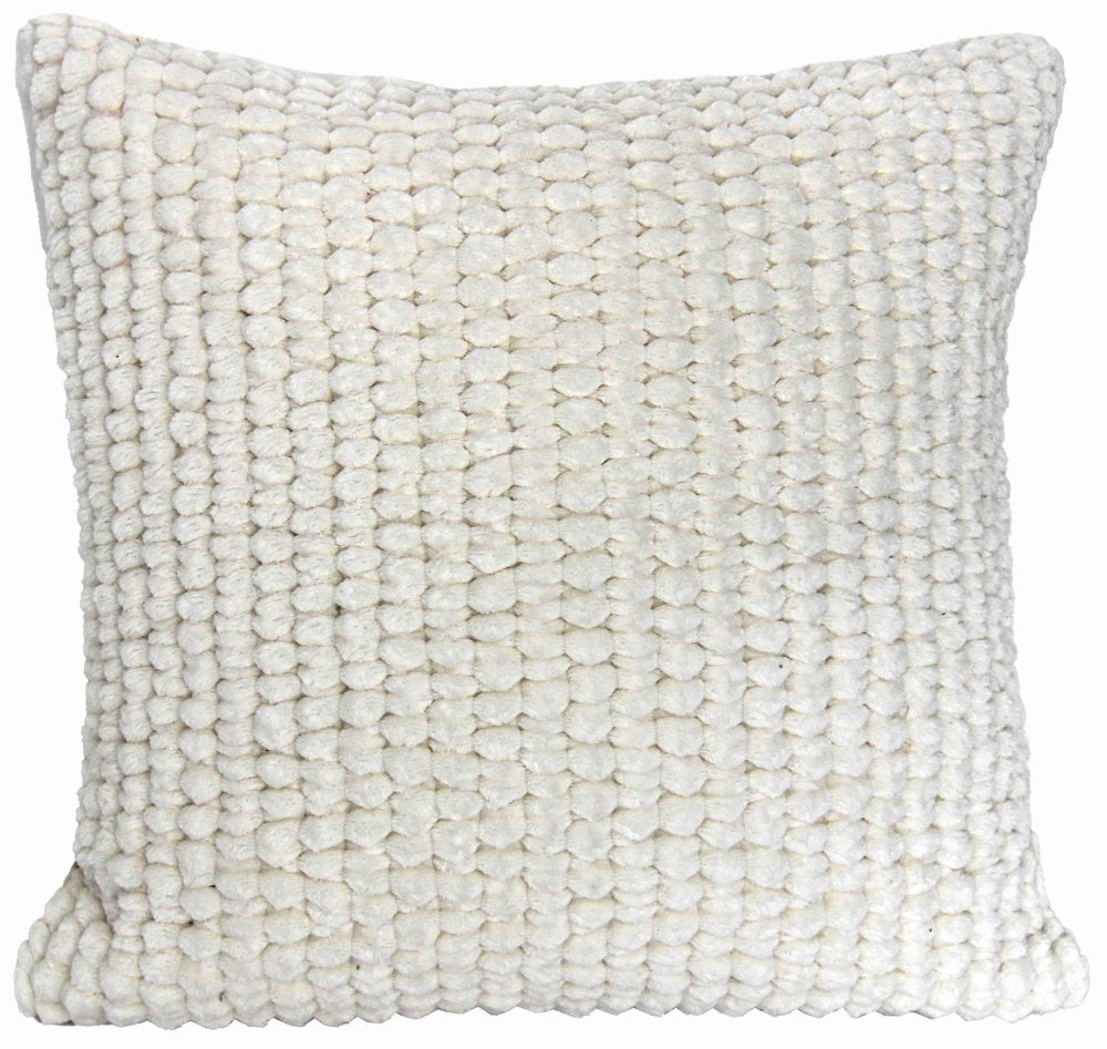 SOFT BOBBLE TEXTURE IVORY 50 X 50