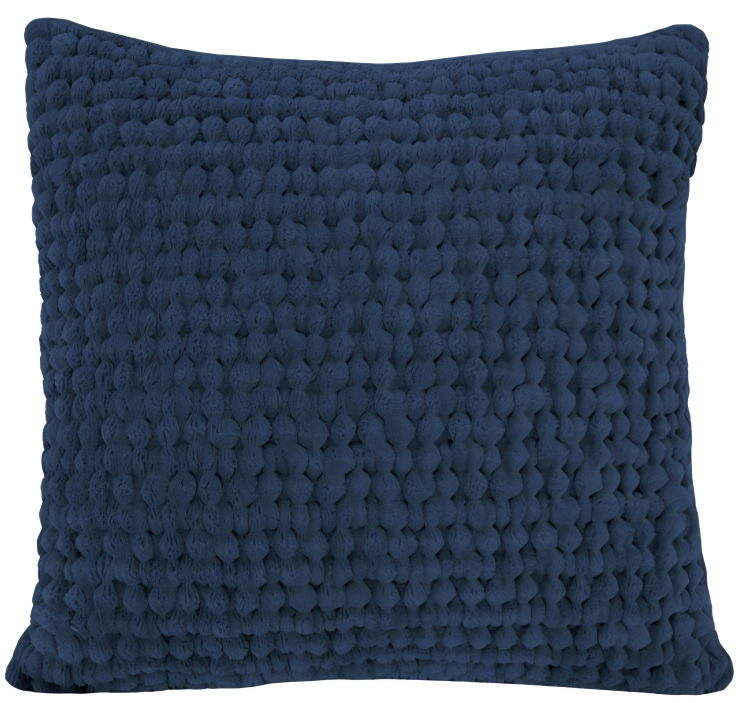 SOFT BOBBLE TEXTURE NAVY 50 X 50