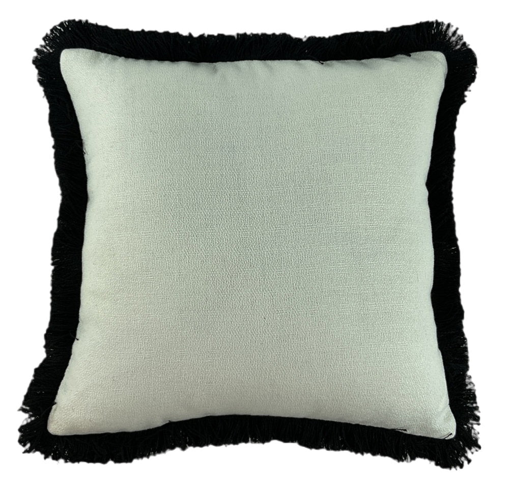 Malini Large Hugo Black Cushion