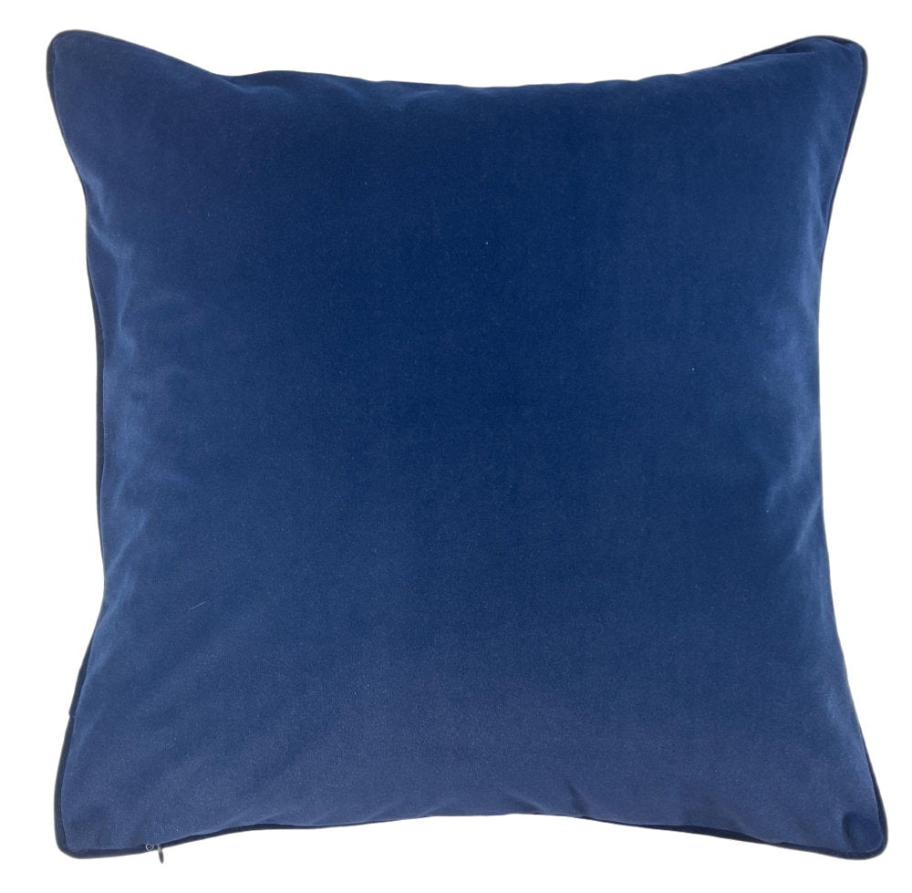 Malini Large  Kivo Navy Cushion