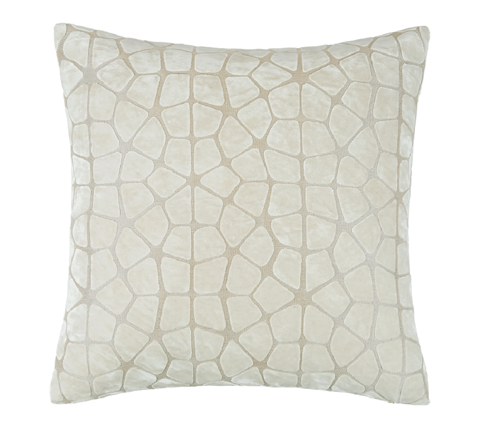 Malini Large Luna Ivory Cushion