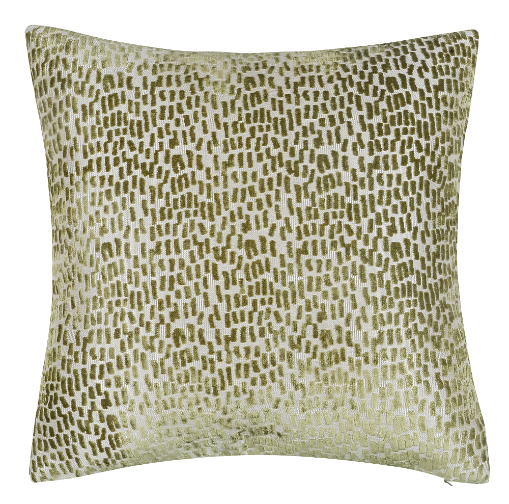 Malini Large Melody Olive Cushion