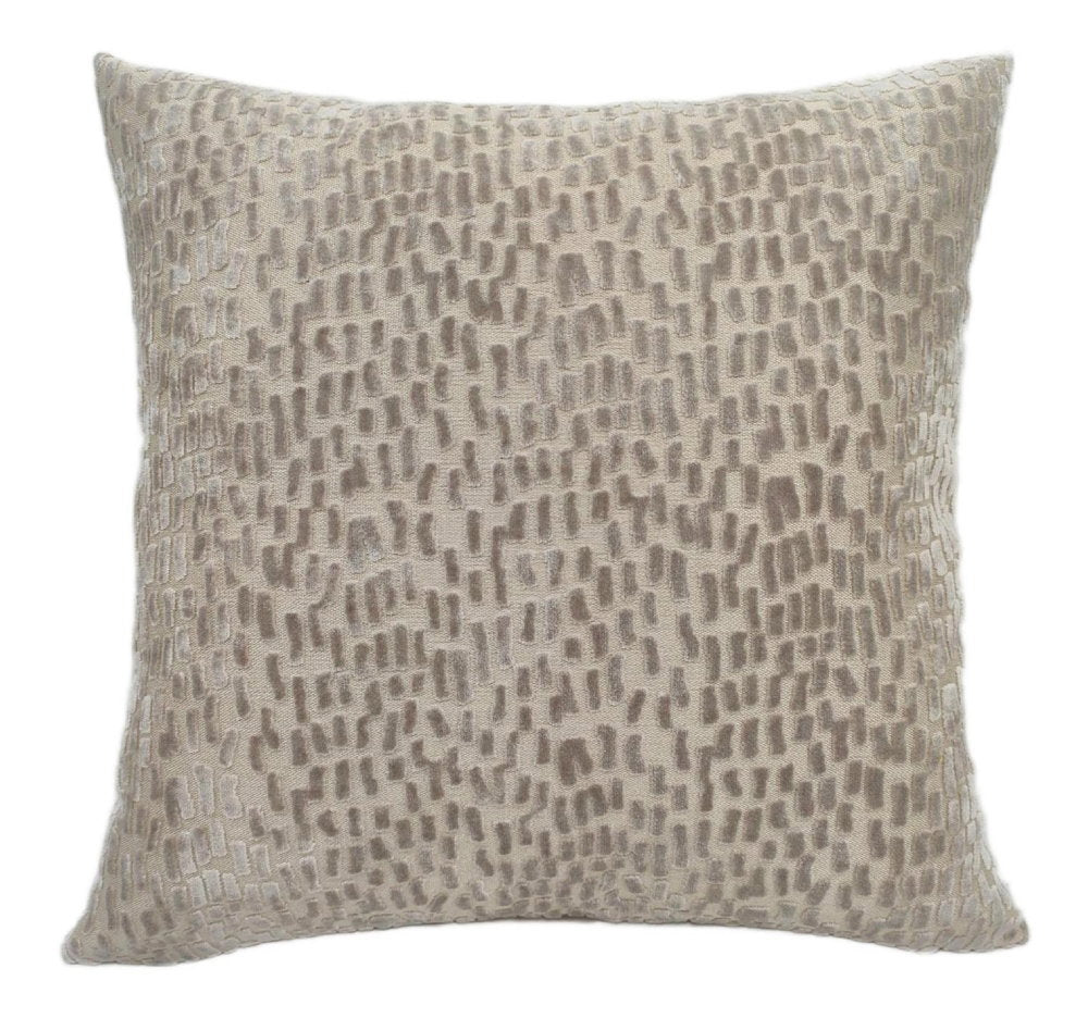 Malini Large Melody Taupe Cushion