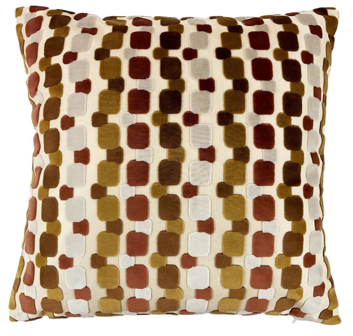 Malini Memphis Cognac Cushion