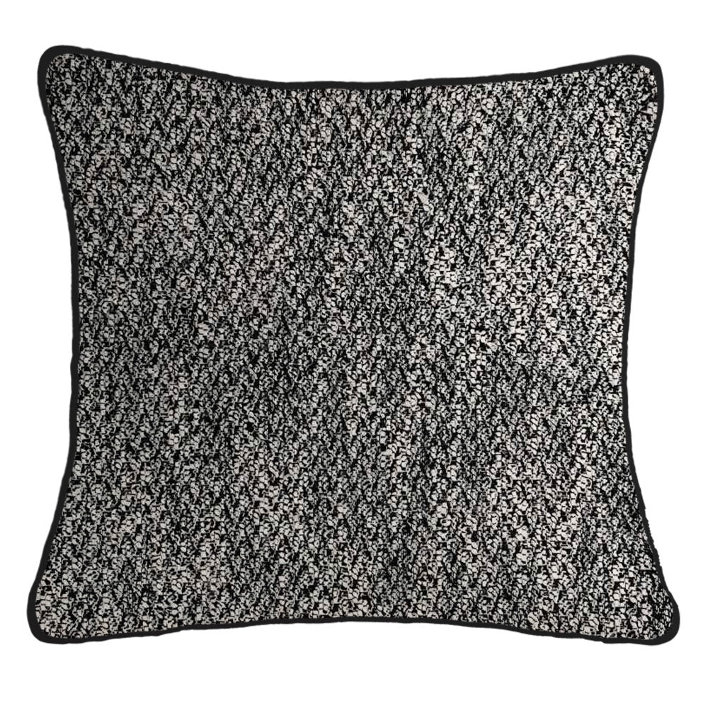 Malini Large Mura Black Cushion