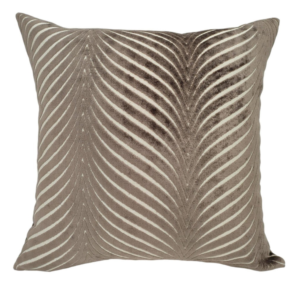Malini Large Rada Choc Cushion