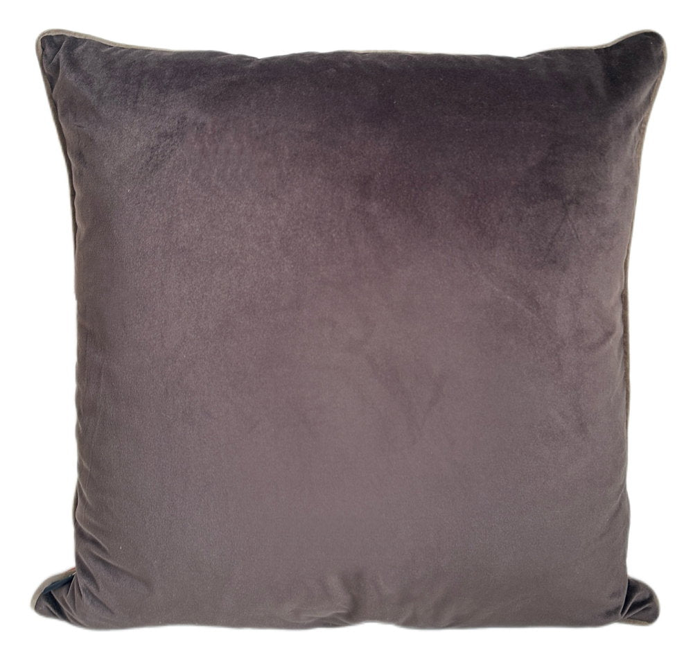 Paul Moneypenny Twofaced Orange/Choc Cushion