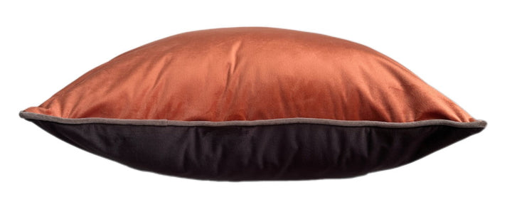 Paul Moneypenny Twofaced Orange/Choc Cushion
