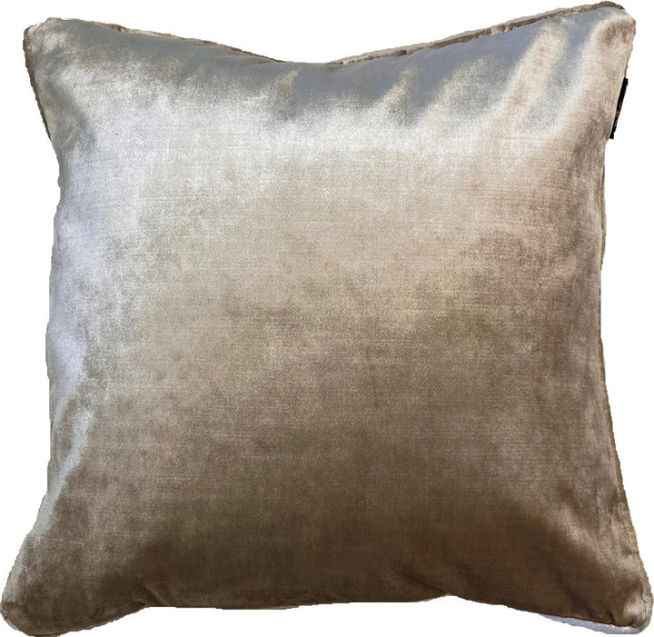 Paul Moneypenny Twofaced Sage And Gold Cushion