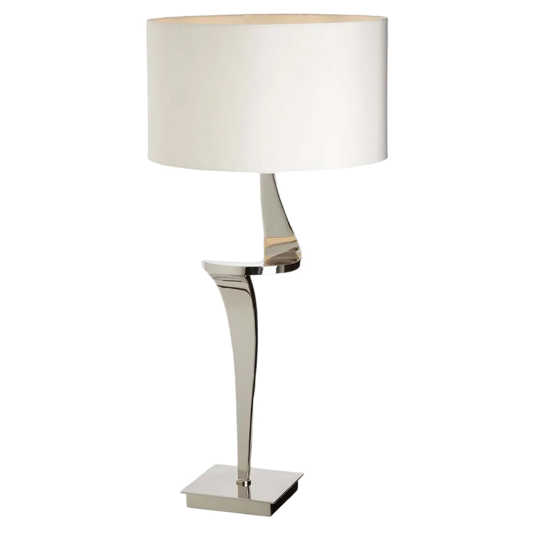 Nero Nickel Table Lamp