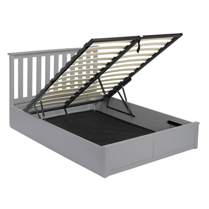Oxford Grey Kingsize Bed