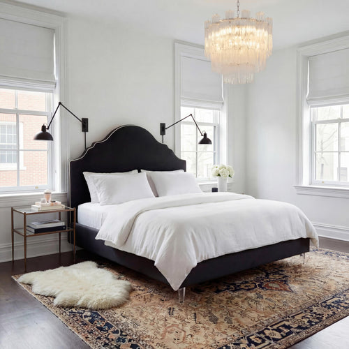 Quince Onyx Double Bed