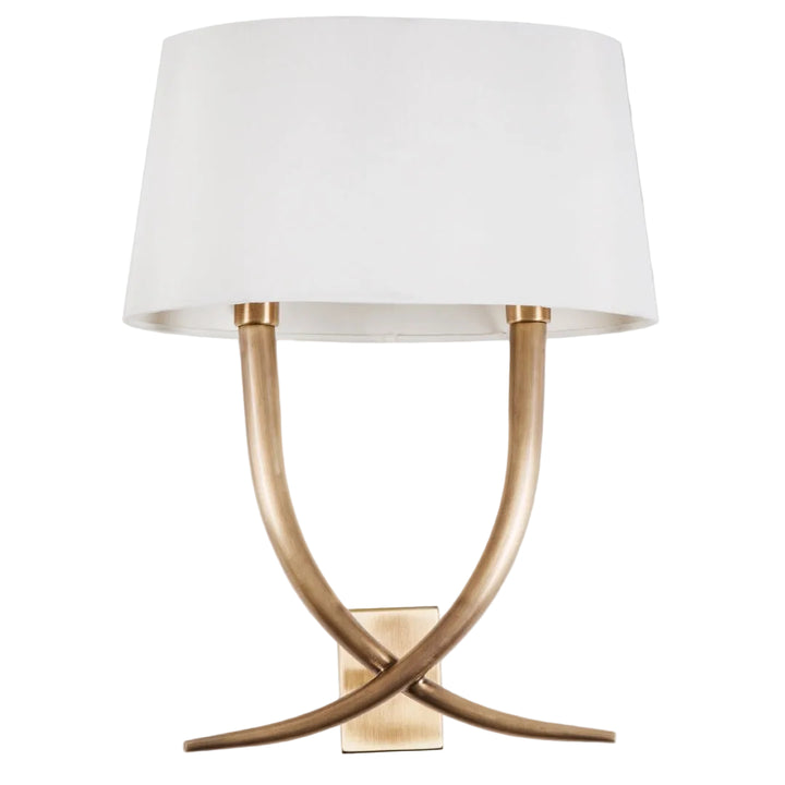 Quinn Antique Brass Wall Lamp