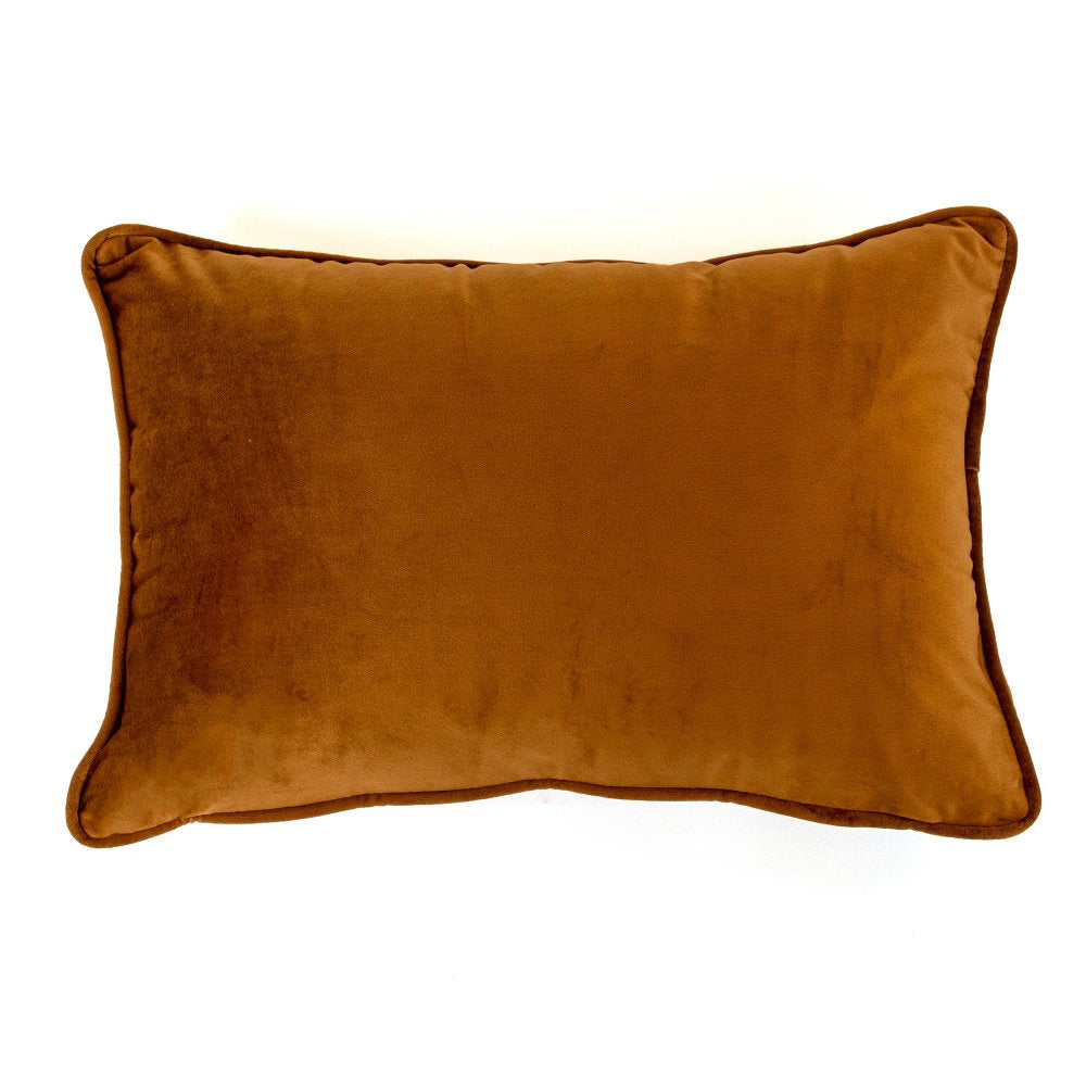 Malini Luxe Tan Cushion