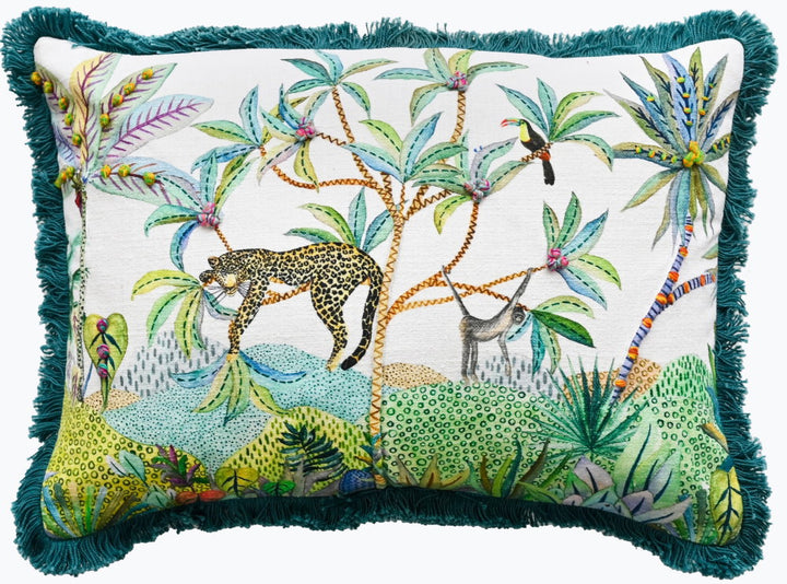LEOPARD ON TREE EMB 35 X 50 , LEOPARD ON TREE EMB 35 X 50