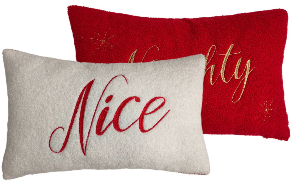 Paul Moneypenny Nicelist Rectangle Cushion