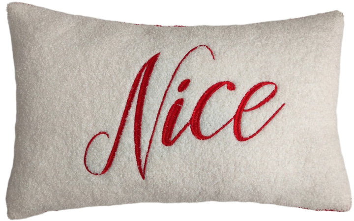 Paul Moneypenny Nicelist Rectangle Cushion