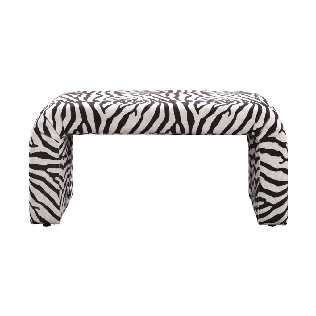 Rosa Zebra Bench