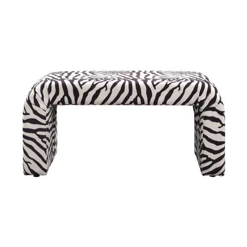 Rosa Zebra Bench