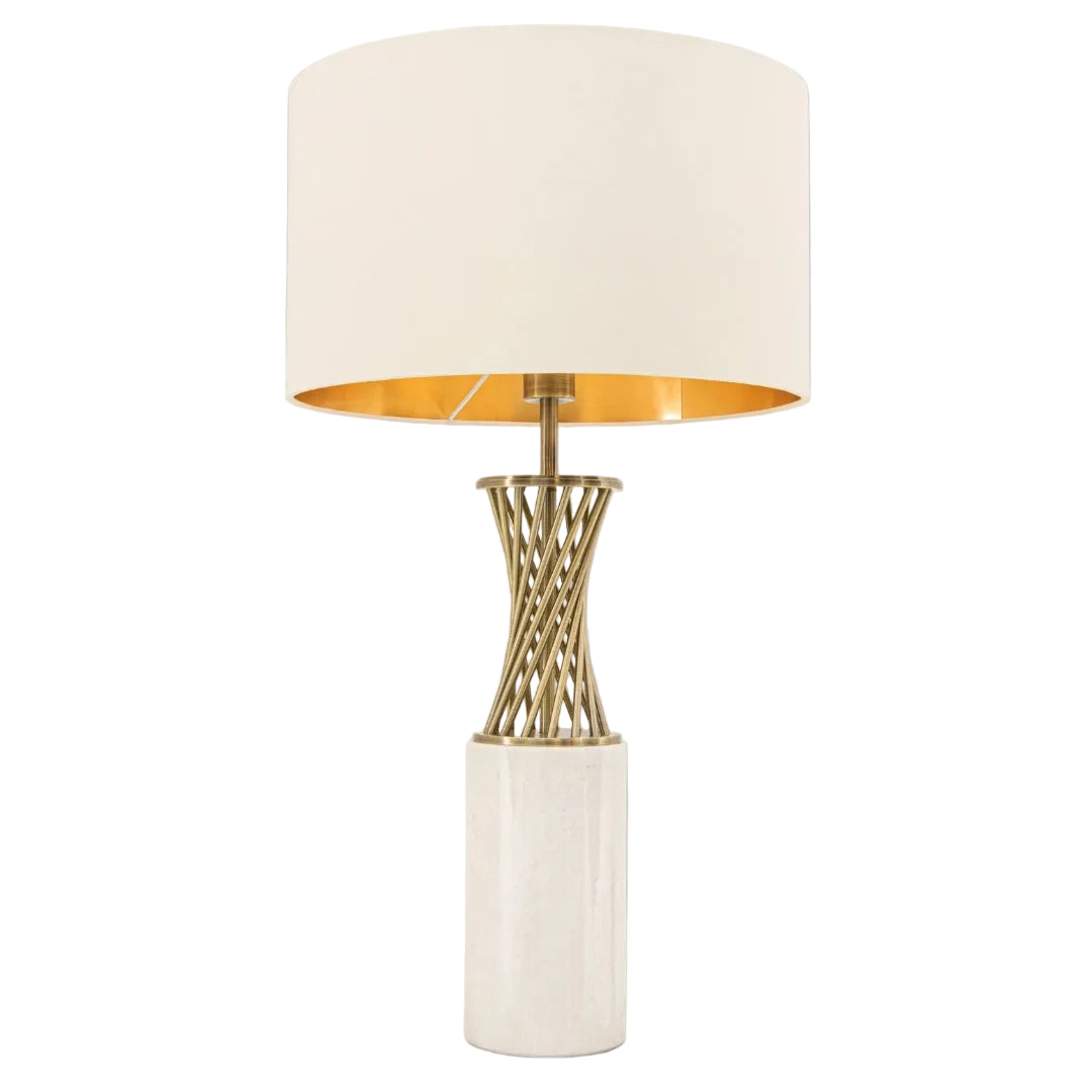 Rylan White Table Lamp