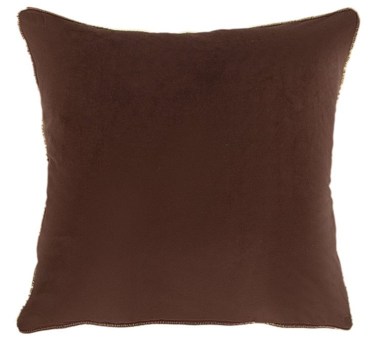 Malini Palms Choc Cushion