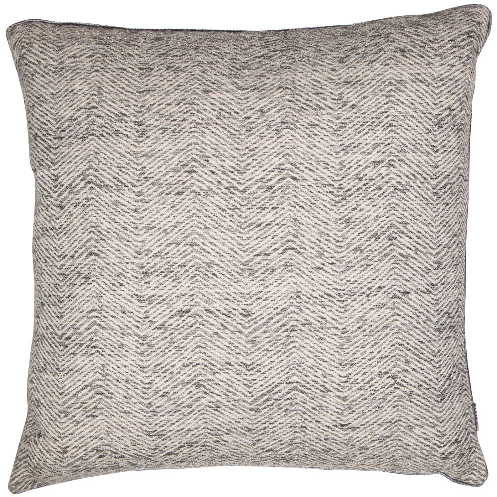 Malini Ripple Charcoal Cushion