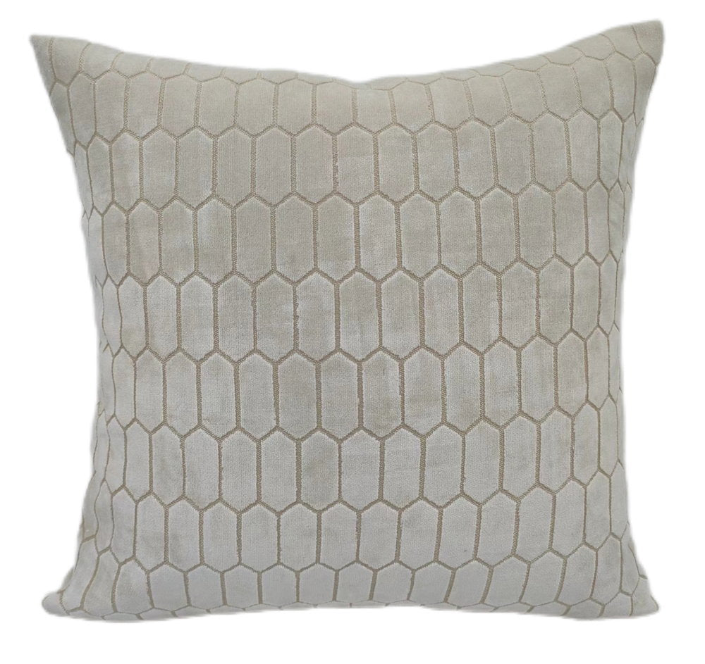 Malini Albie Ivory Cushion