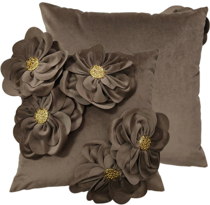 Paul Moneypenny Bloomingwonderful Taupe Cushion , Paul Moneypenny Bloomingwonderful Taupe Cushion , Paul Moneypenny Bloomingwonderful Taupe Cushion