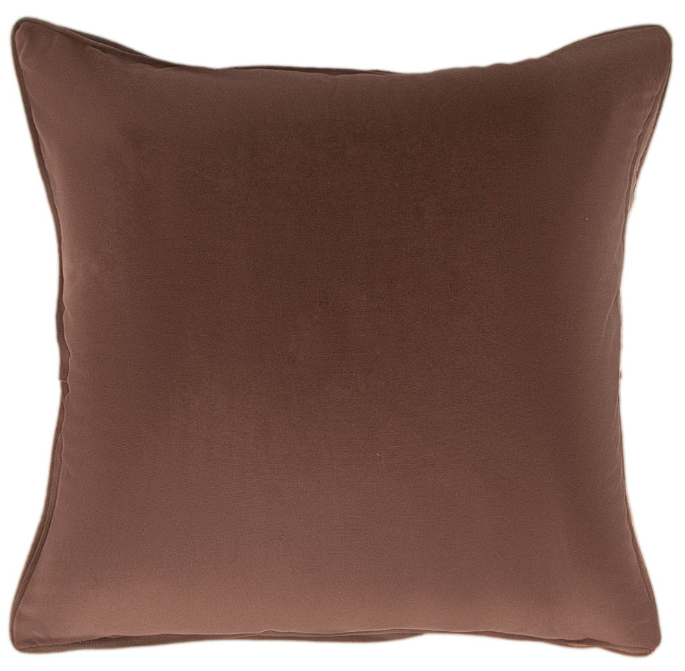 Malini Flax Brown Cushion