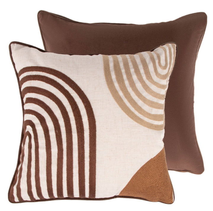 Malini Flax Brown Cushion , Malini Flax Brown Cushion , Malini Flax Brown Cushion