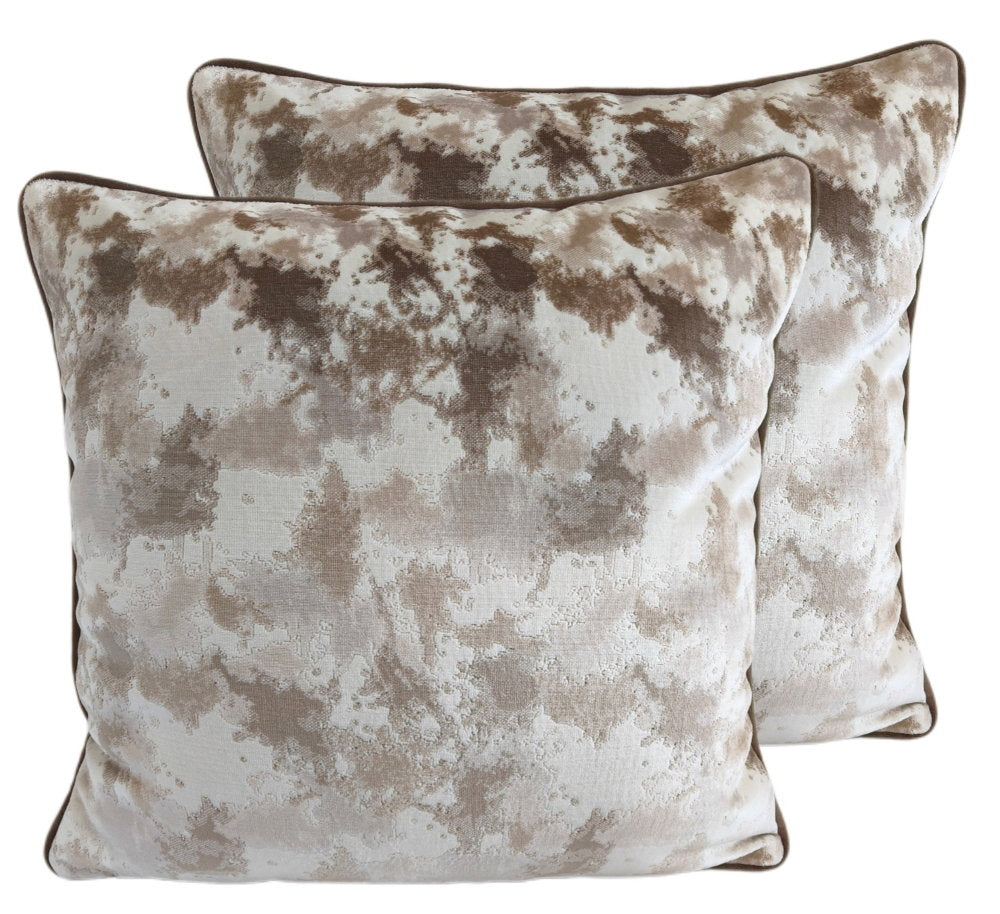 Malini Fram Taupe Cushion