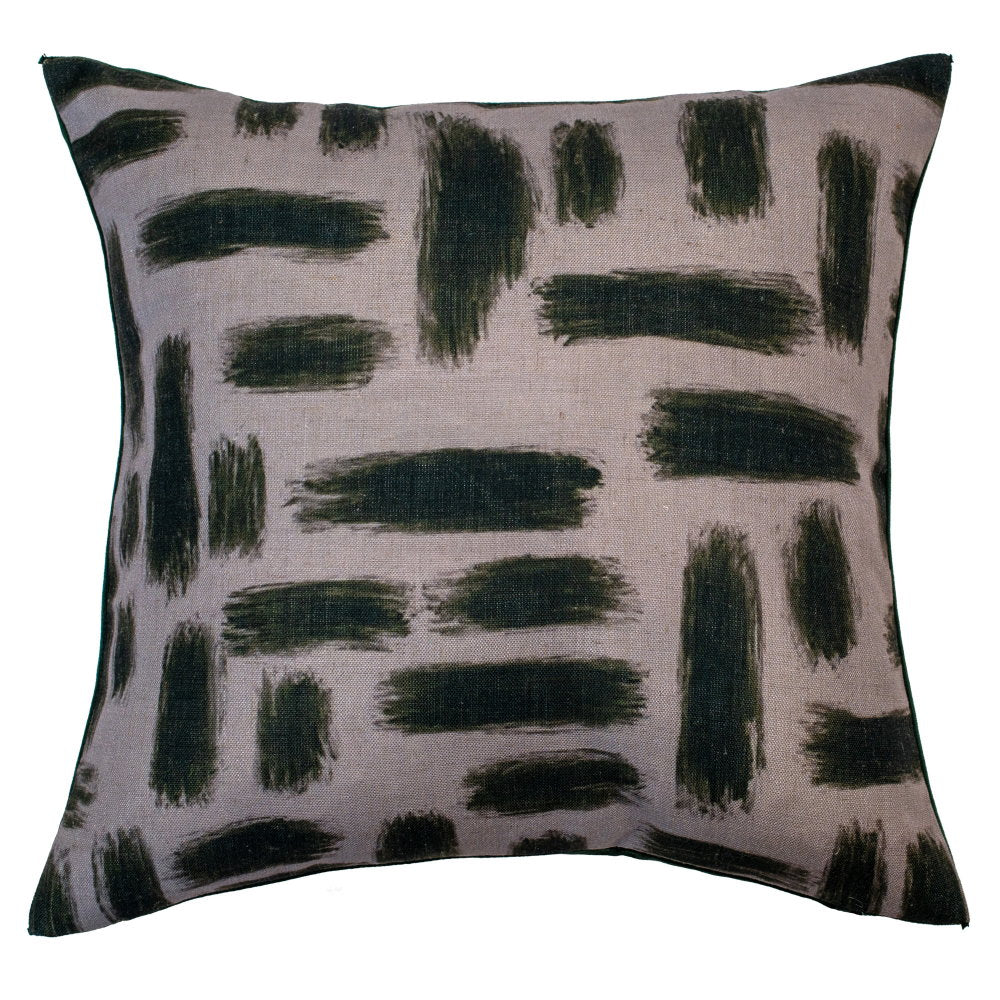 Malini Kentish Olive Cushion