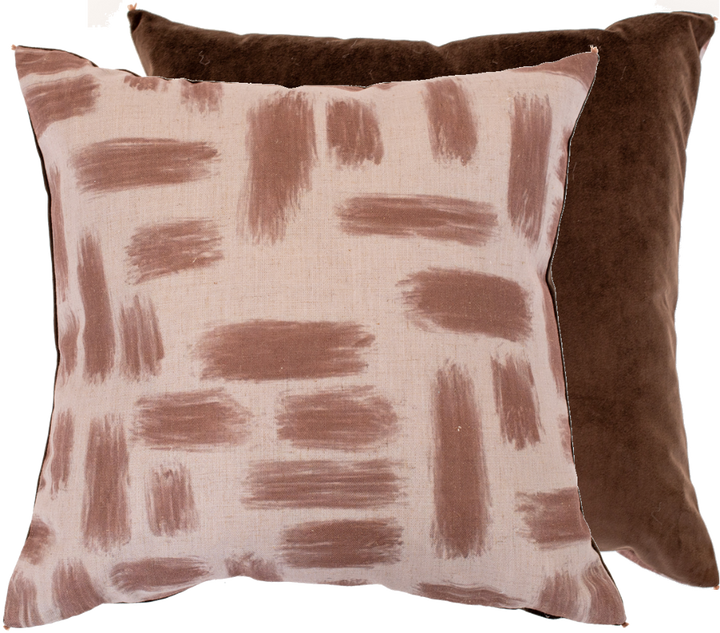 ABSTRACT PRINTED LINES ON LINEN TAUPE 45 X 45 , ABSTRACT PRINTED LINES ON LINEN TAUPE 45 X 45 , ABSTRACT PRINTED LINES ON LINEN TAUPE 45 X 45