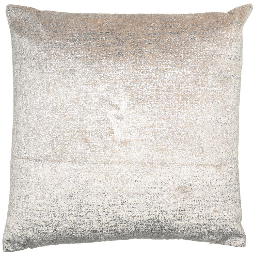 Malini Metallica Silver Cushion